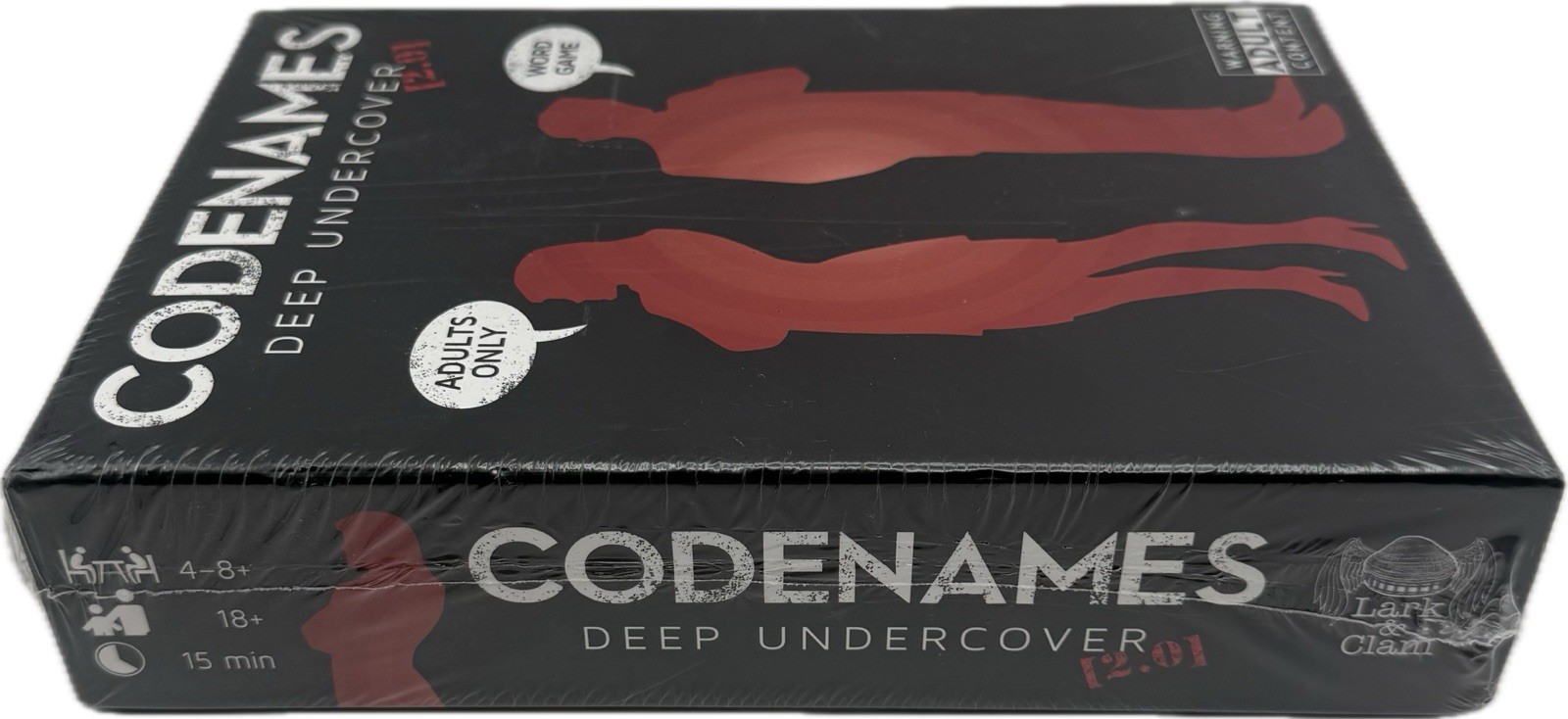 Codenames Deep Undercover 2.0 NIP Adult Content Party Board Game New & Sealed