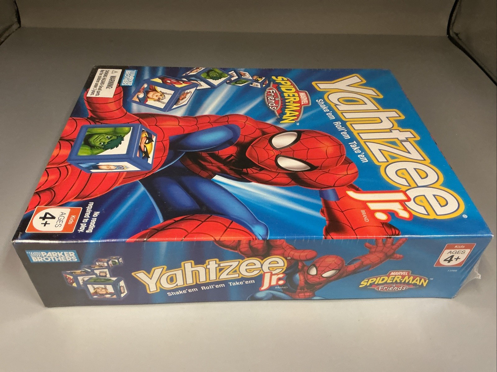 Spider-Man&Friends Yahtzee Jr 2006 board game Hulk & Thor-Sealed- Free Shipping