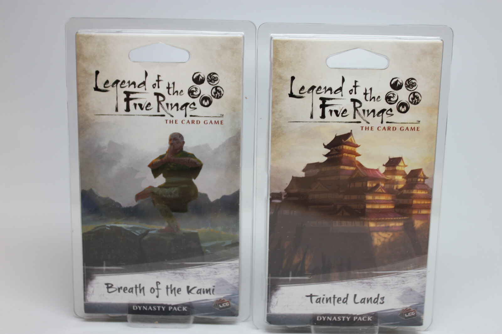 Legend of the Five Rings The Card Game: Lot of 9 Dynasty & 1 Clan Pack