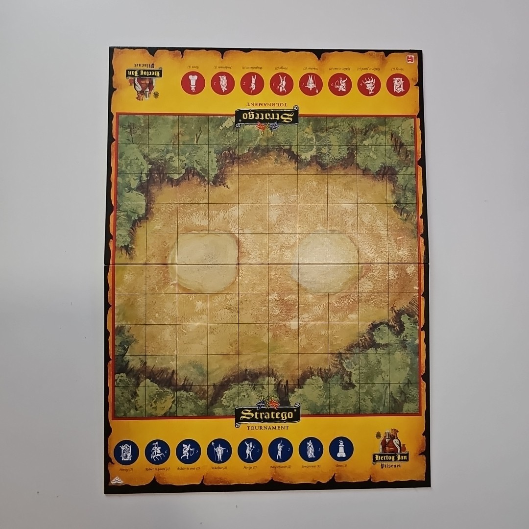 RARE Stratego Tournament DUTCH Version Strategy Board Game COMPLETE