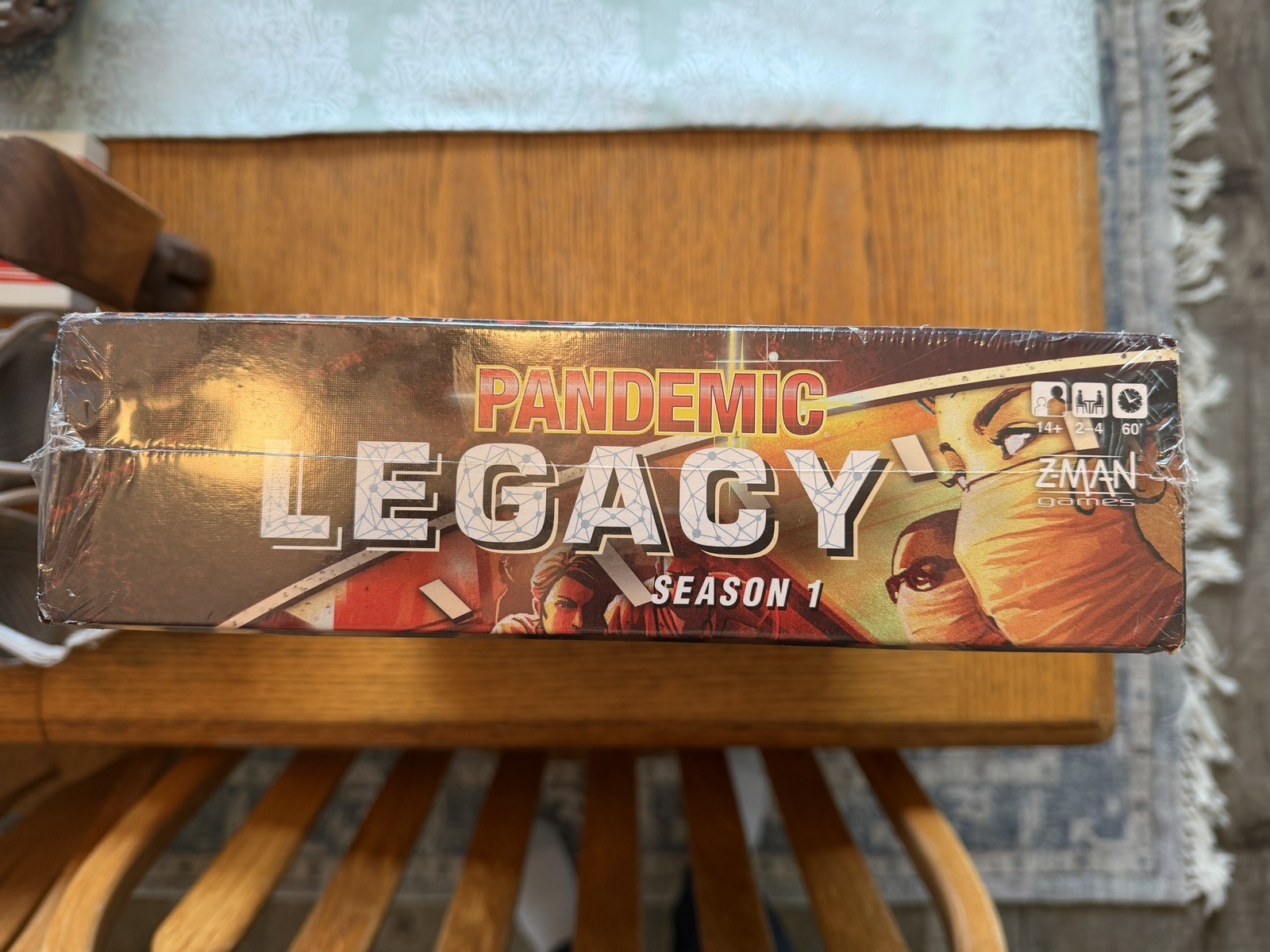 Pandemic: Legacy Season 1 (Red Edition) New sealed box