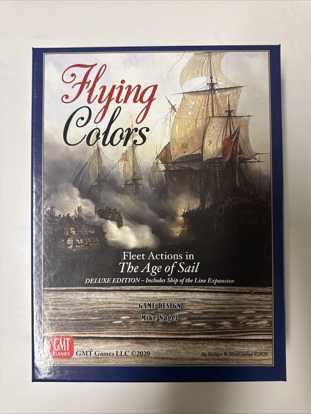 GMT Games Flying Colors Fleet Actions in The Age of Sail Deluxe 3rd Ed Unpunched