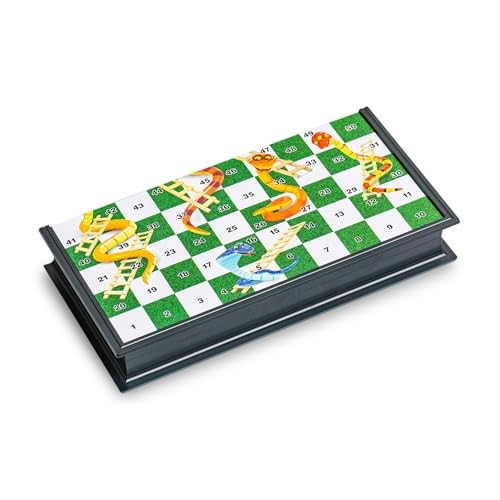 Magnetic Snakes and Ladders Board Game Set – 9.6 Inches