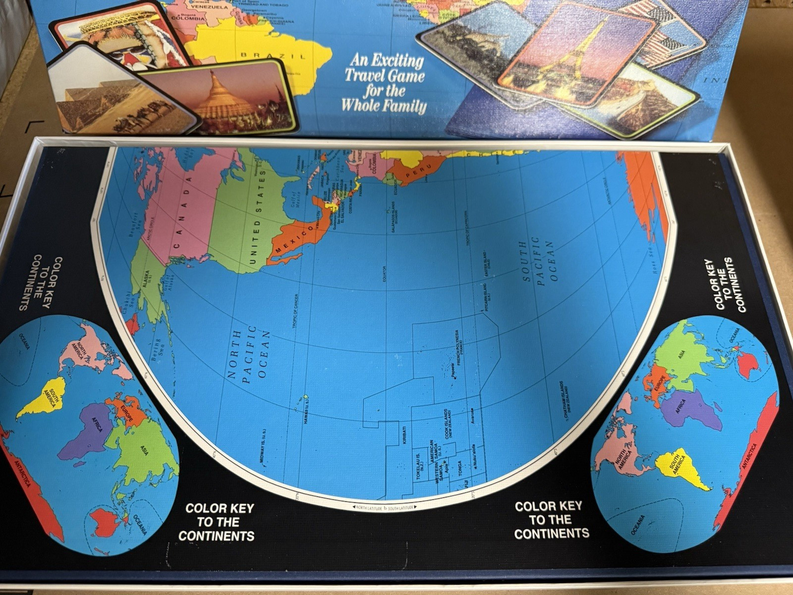 On Assignment With National Geographic Travel Board Game Vintage MINT CONDITION
