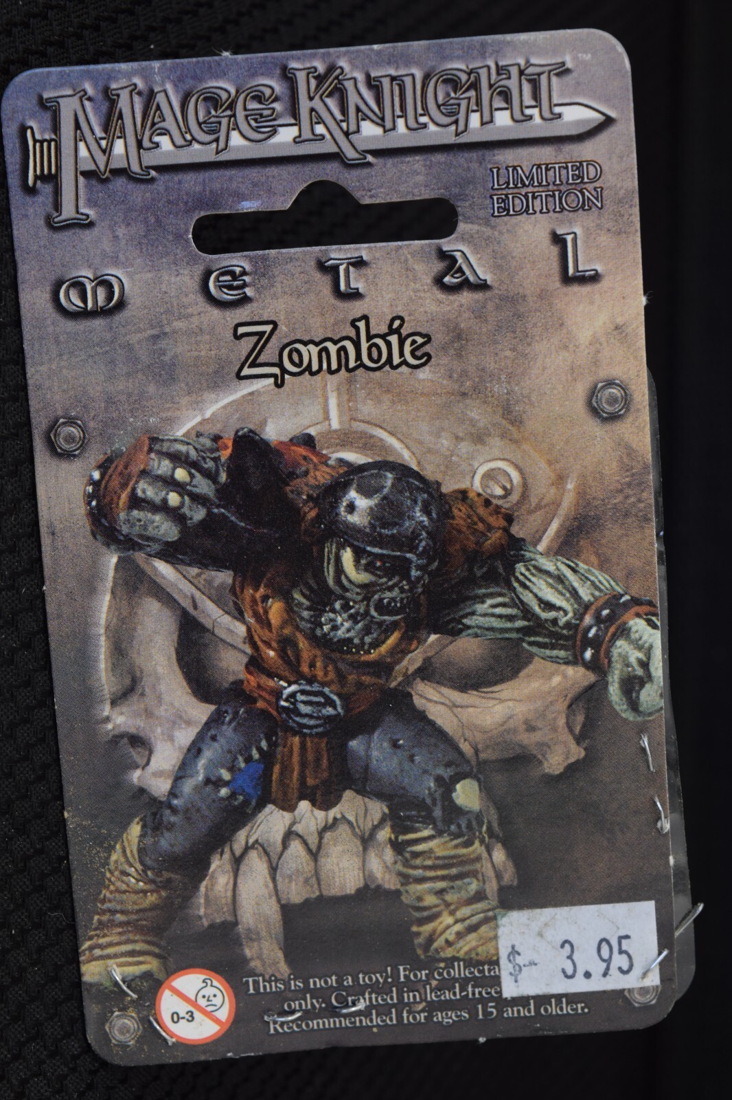 Mage Knight Limited Edition Metal Mini ~ Zombie 508~ Sealed!