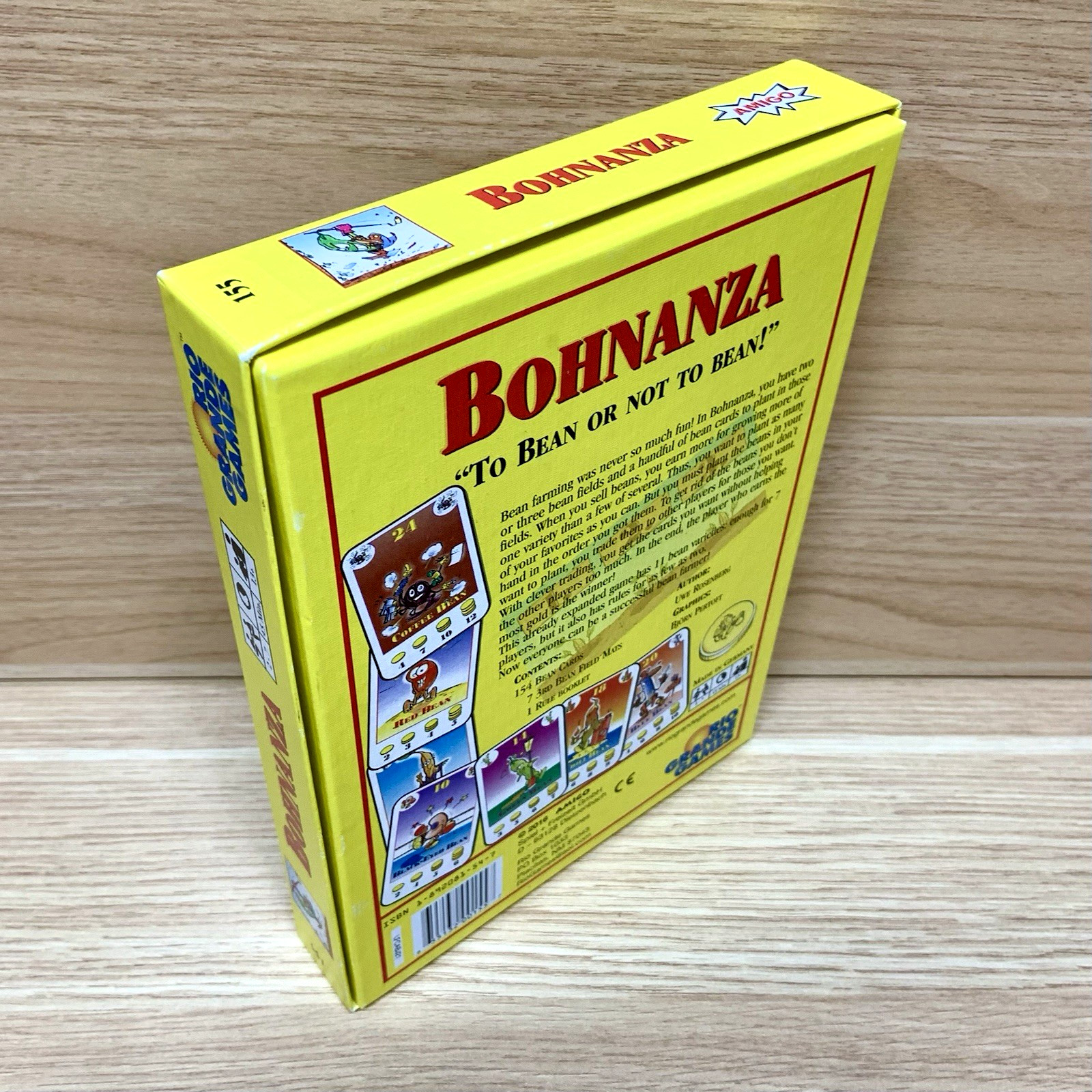 Bohnanza Board Game Rio Grande Games 2016 Uwe Rosenberg Card Game Complete