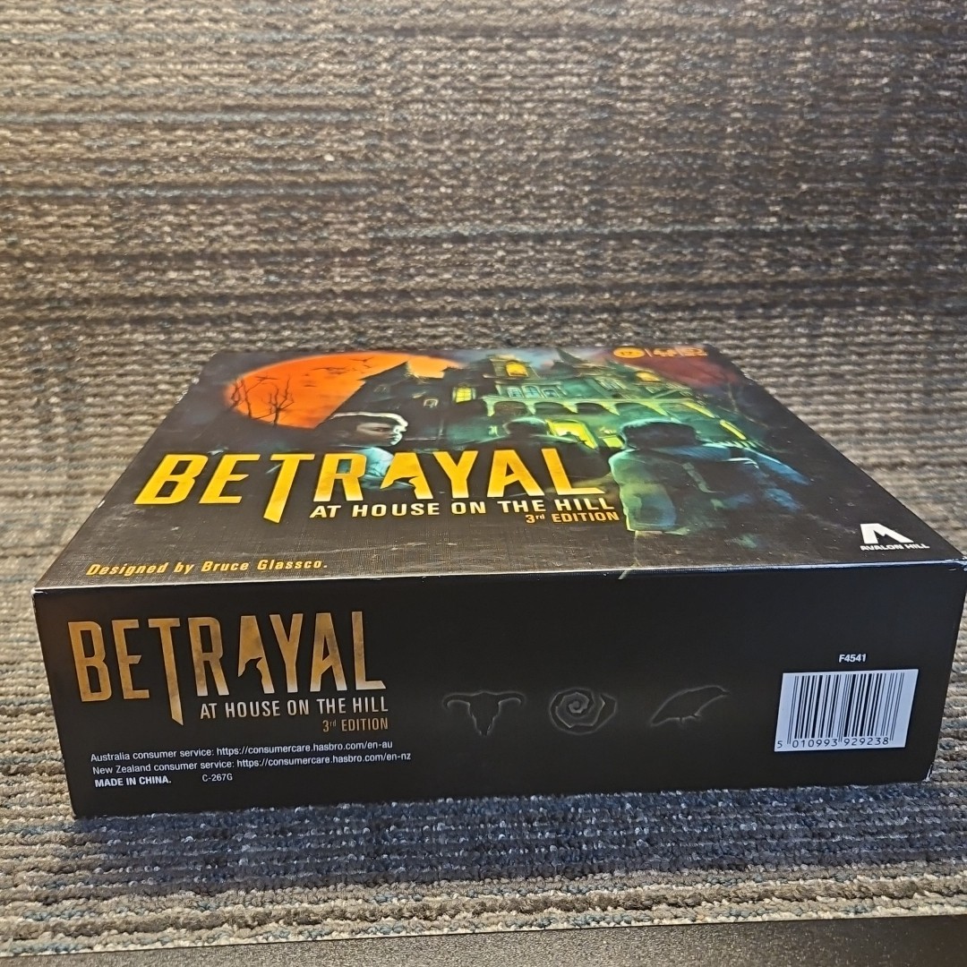 Betrayal at The House On The Hill 3rd Edition 2022 Hasbro Board Game