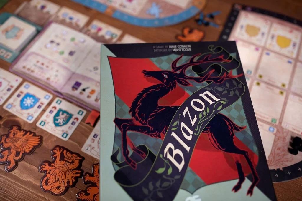 Blazon Deluxe Kickstarter Edition by 25th Century Games – SEALED