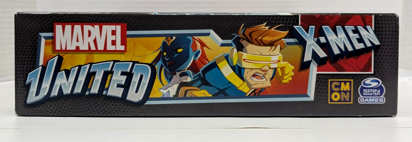 Marvel United X-Men Board Game Spin Master NEW OPEN BOX Complete 2021 CMON
