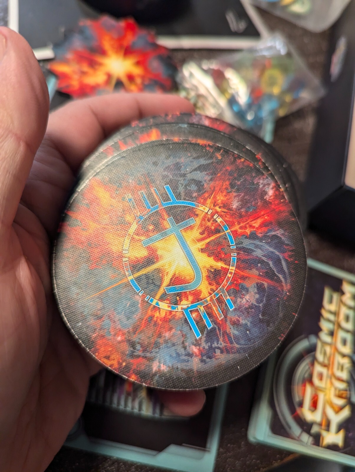 COSMIC KABOOM Board Game 100% COMPLETE 2016