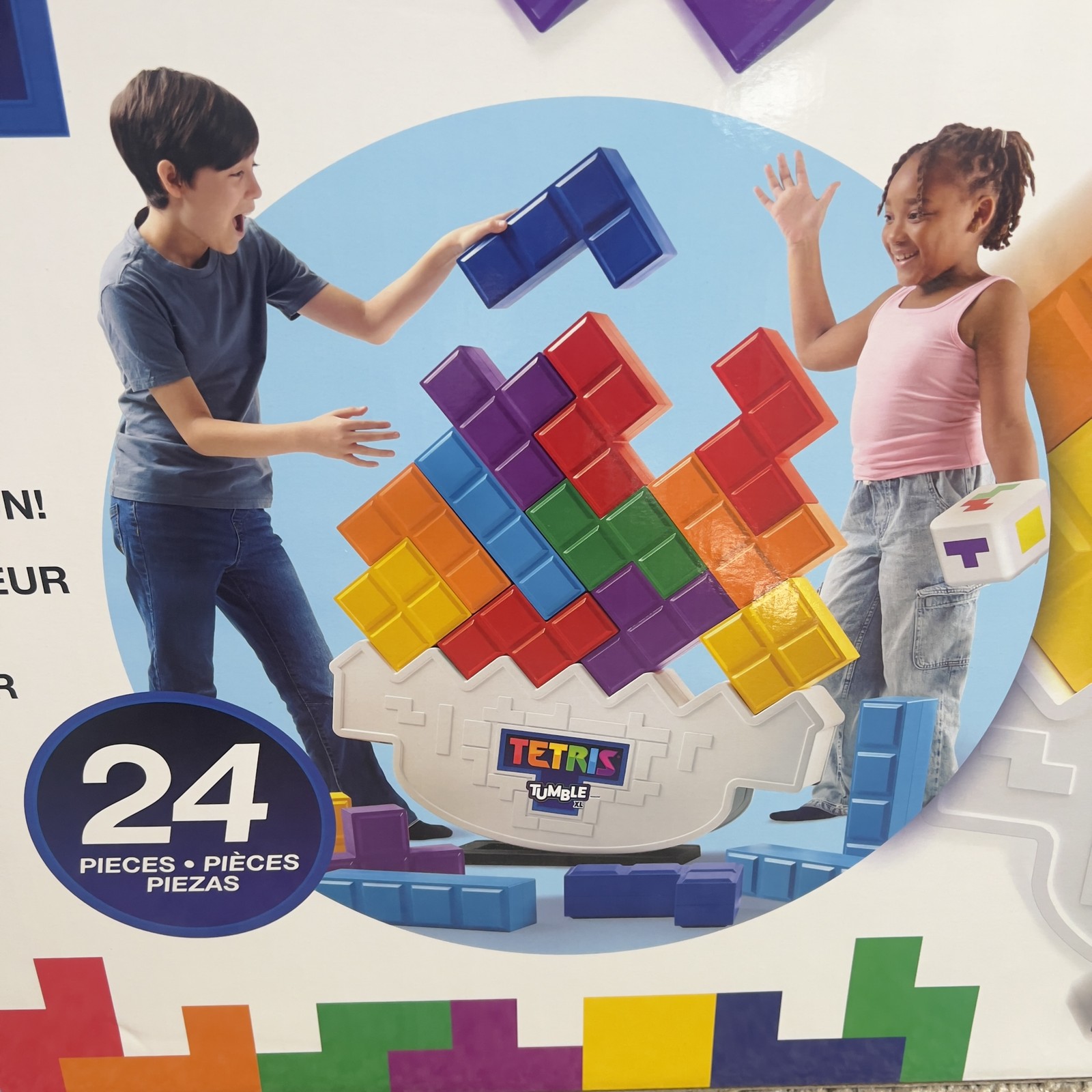Tetris Tumble XL Giant Stacking Game EastPoint Sports Outdoor Lawn Yard Game 6FT