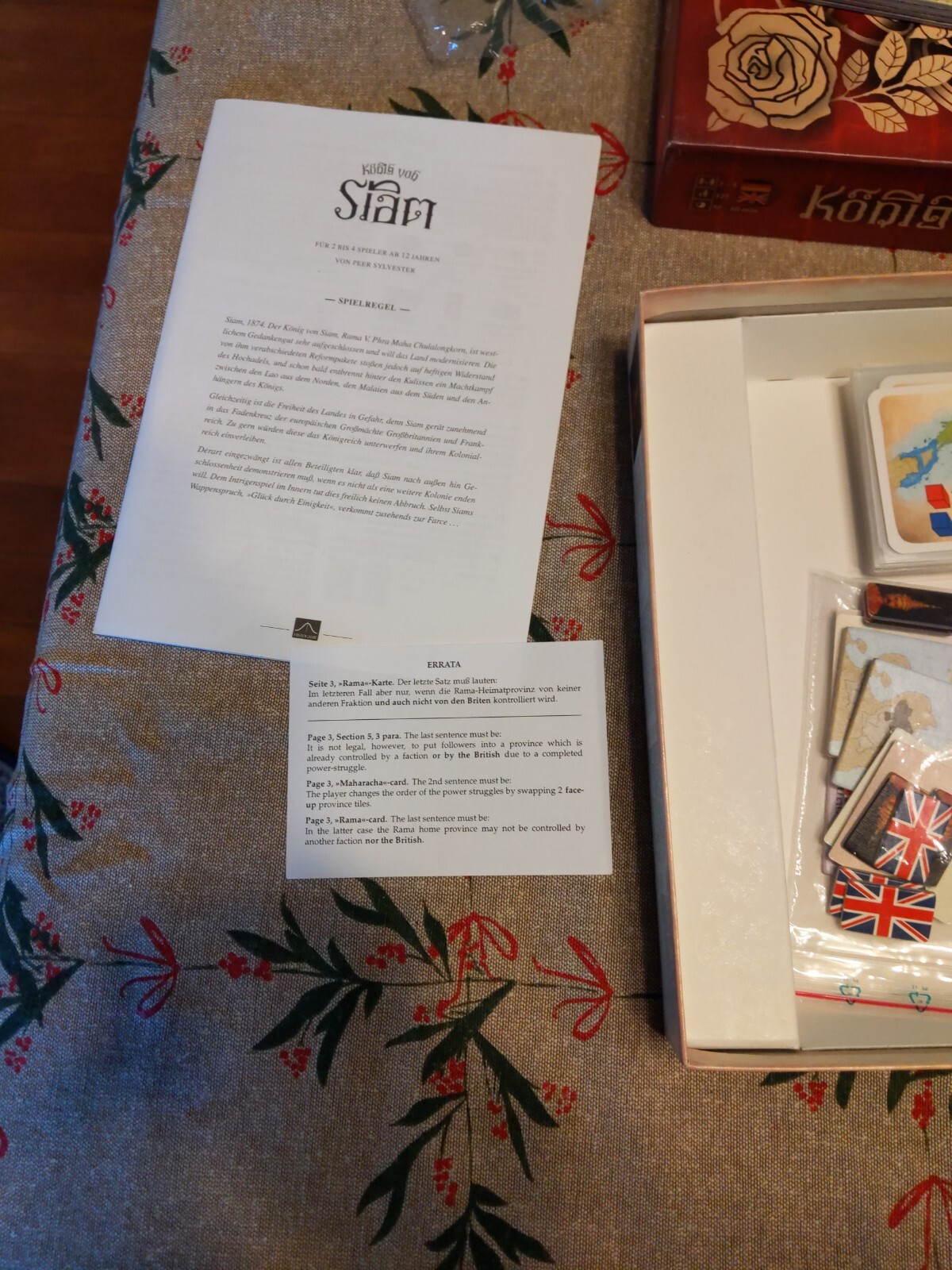 Konig Von Siam / King of Siam VG+