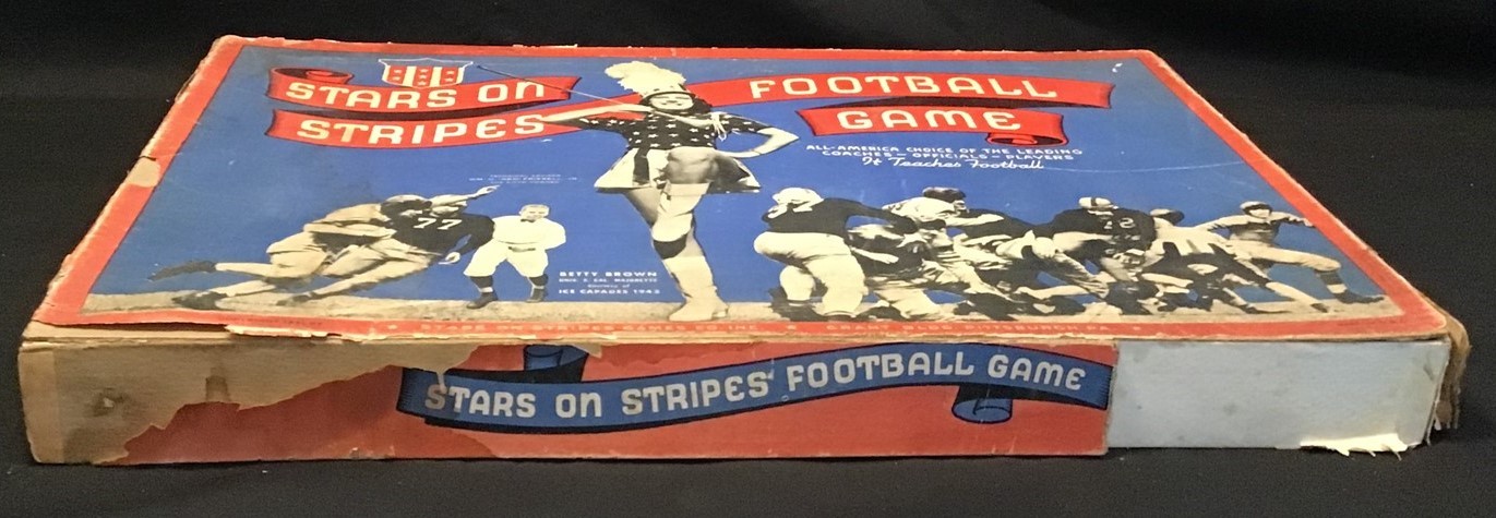 Stars on Stripes Football Games ~ Missing 1 Die ~ 1941 ~ OEJ