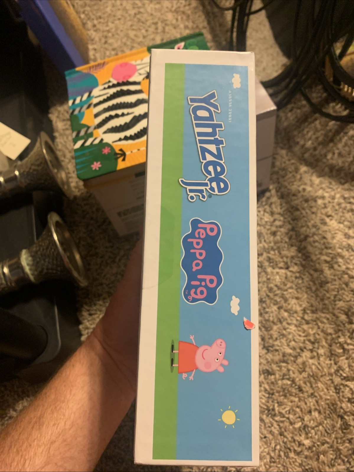Peppa Pig Edition Yahtzee Jr. Board Game for Kids Ages 4 and Up, Sealed In Box