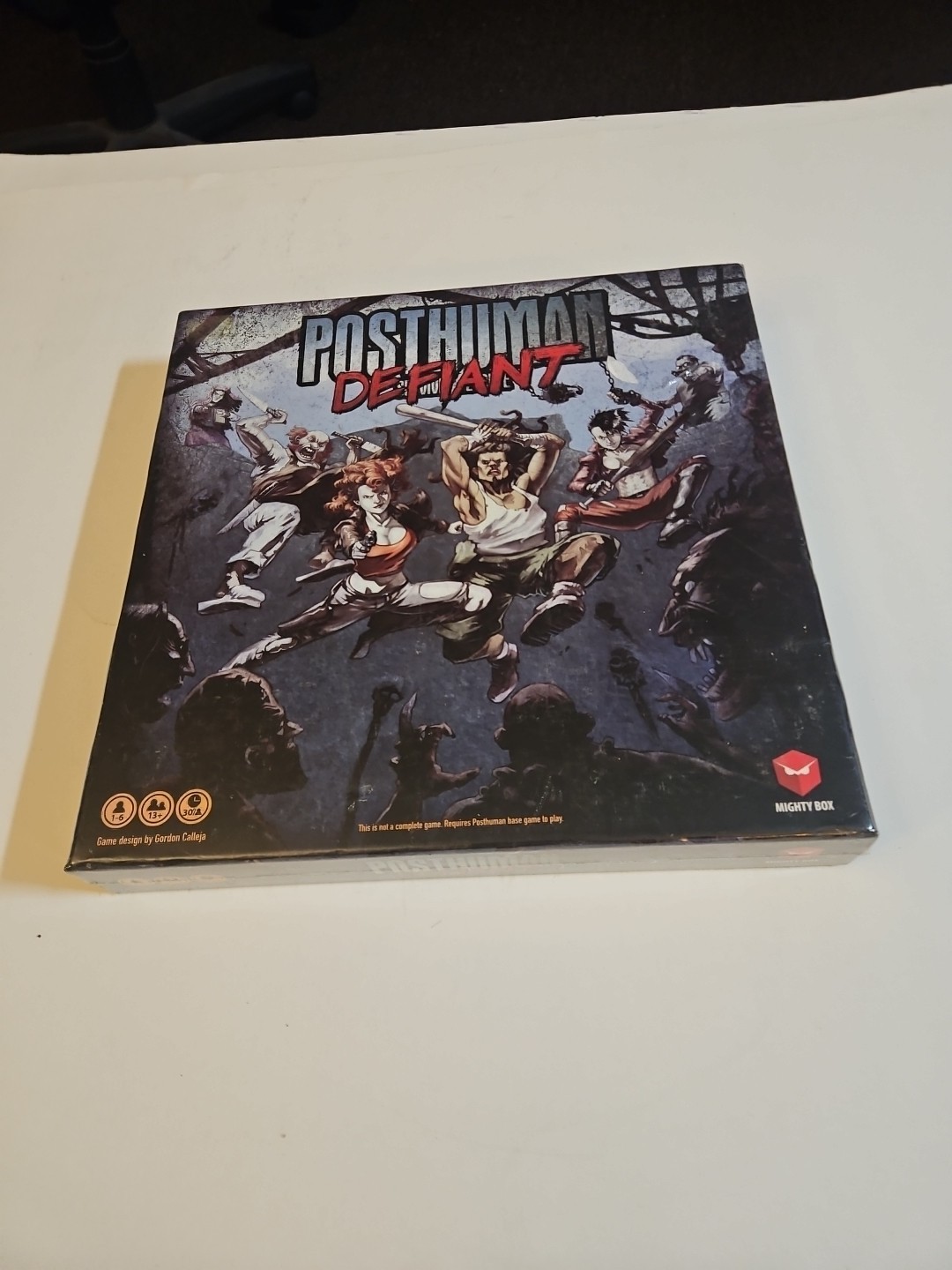 Mighty Boards Boardgame Posthuman – Defiant Expansion Box
