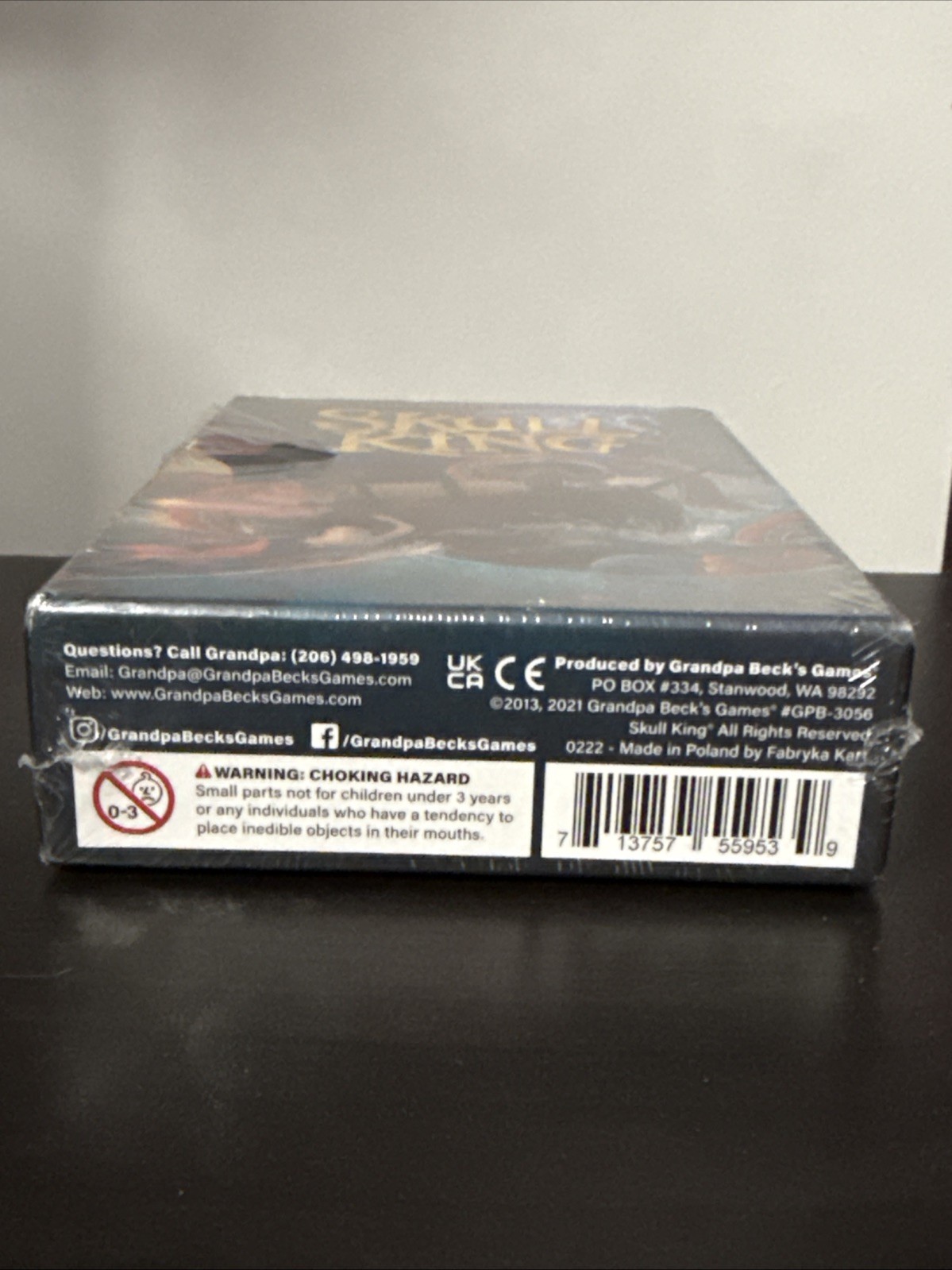 Grandpa Beck’s Skull King Card Game 2021 Edition Brand New Sealed