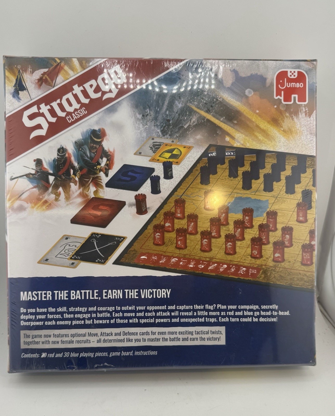 NEW & SEALED! Stratego Classic Board Game War Strategy Game w Battle Cards