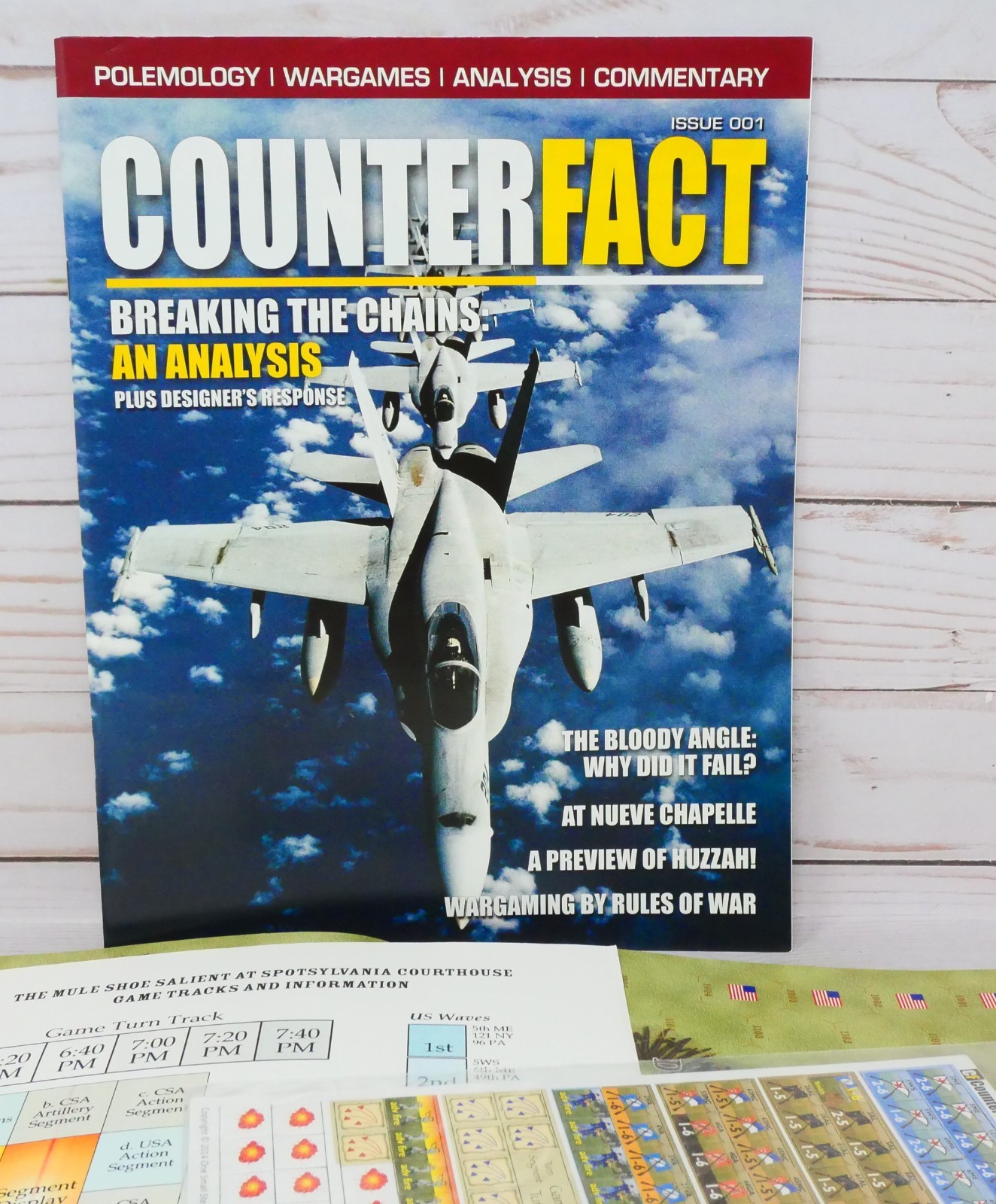 One Small Step Counterfact 1 Breaking the Chains, Mule Shoe Salient, Unpunched