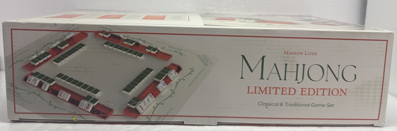 Maison Lude Mahjong Limited Edition 160 Tile Set-Mat-Accessories (Sealed)
