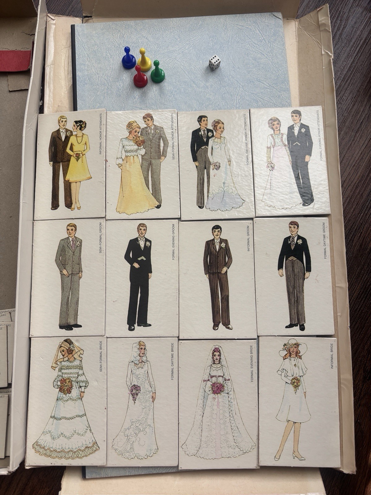 Selchow & Righter The Bride Game No. 30 (1971) Wedding Board Game
