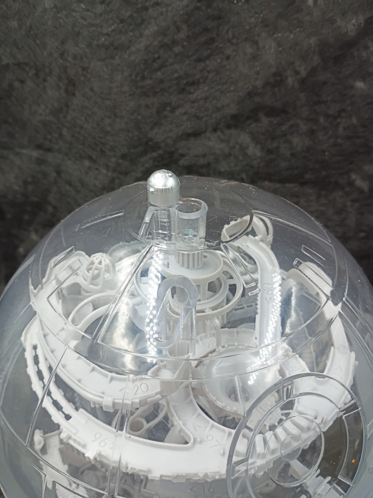 Perplexus Star Wars Death Star 3D Maze Ball Game Electronics Not Working + Grogu