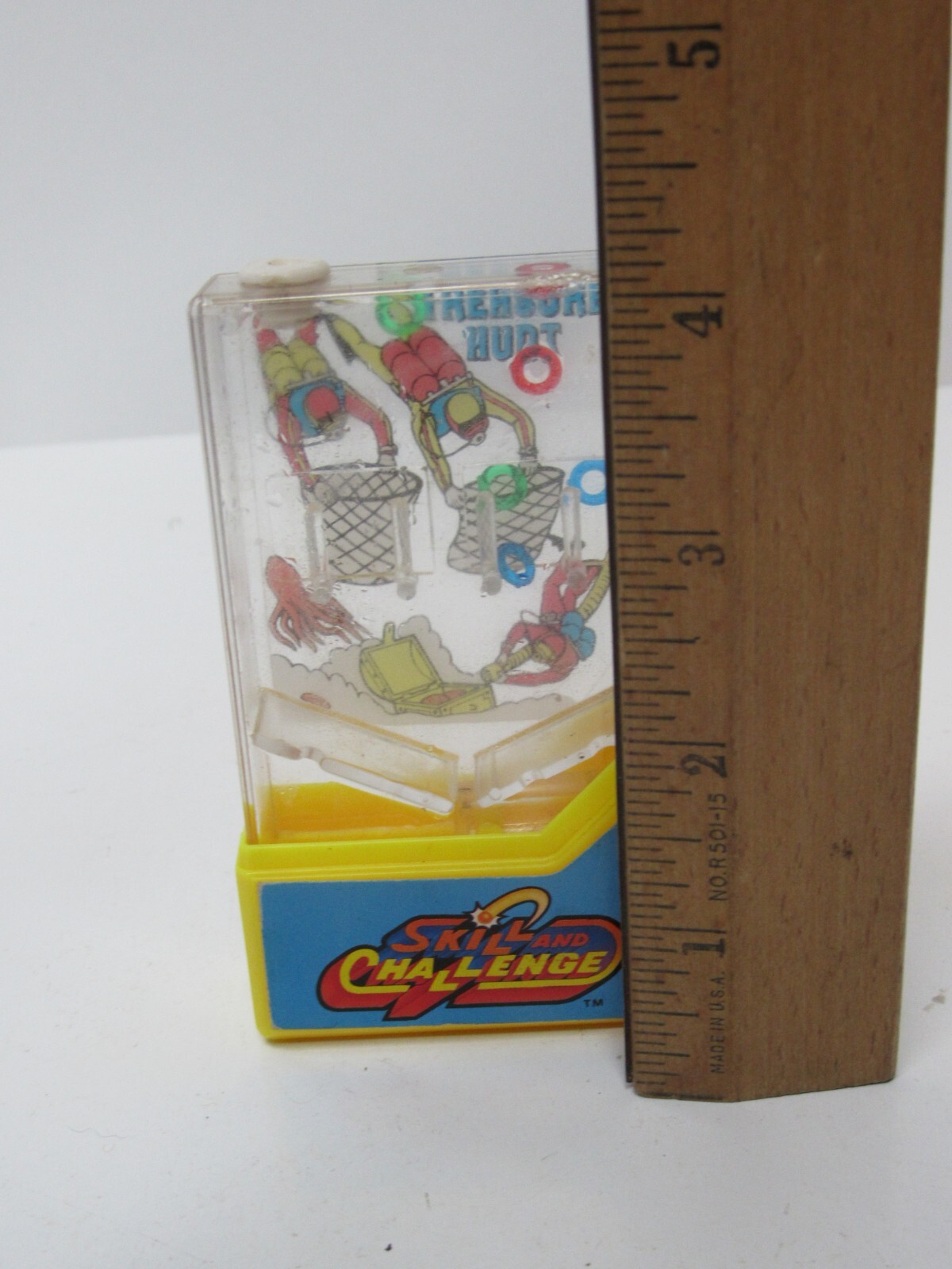Vintage Imperial Toys Skill Challenge Water TREASURE HUNT Ring Toss Game -xx