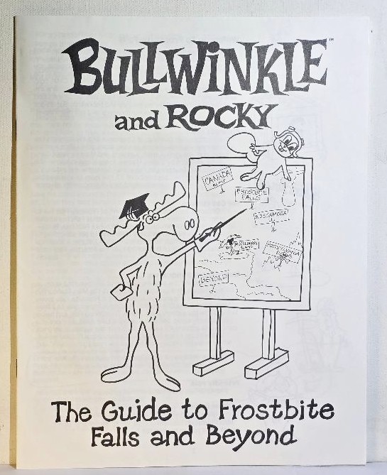Bullwinkle and Rocky Role Playing Party Game RPG 1988 COMPLETE Unplayed MINT