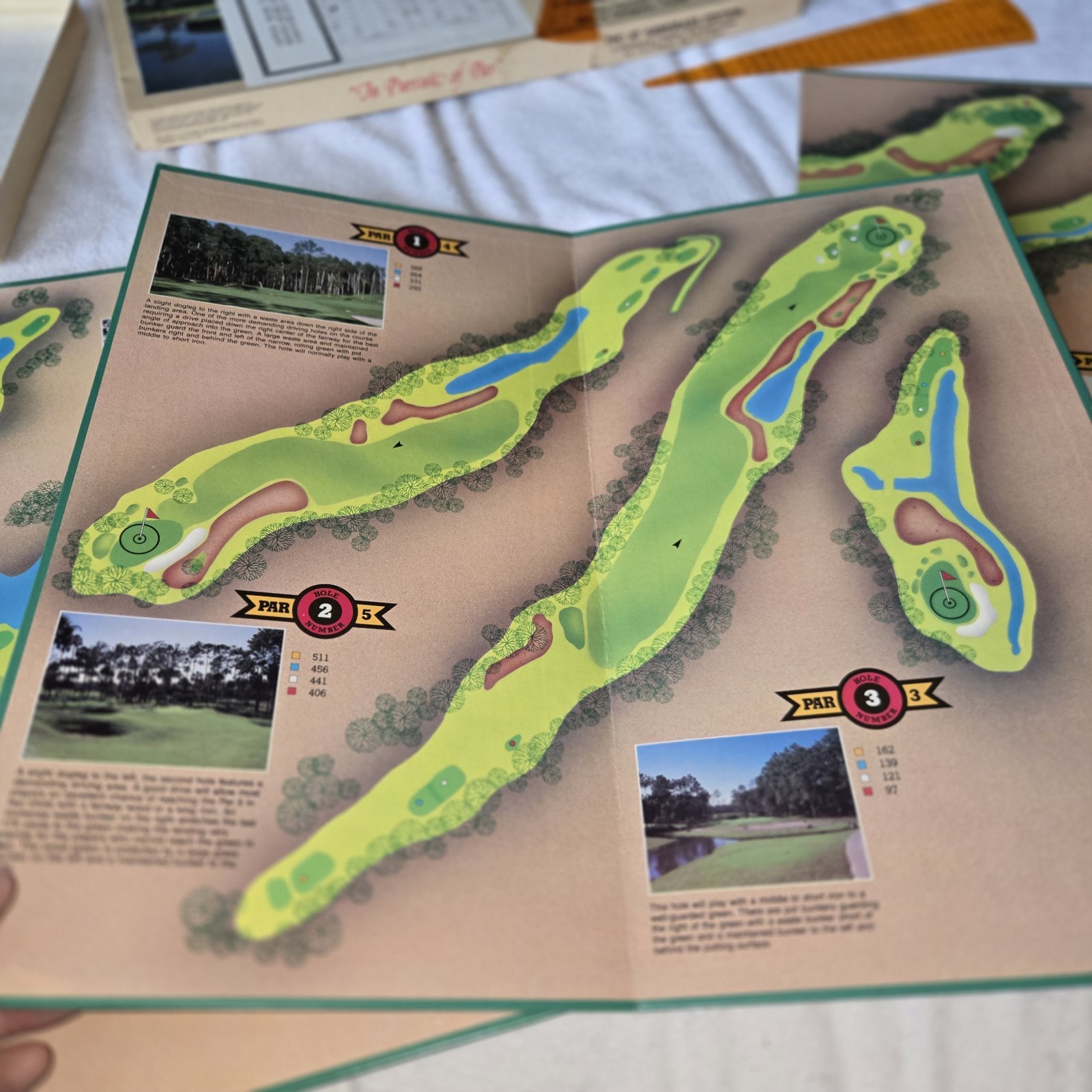 COMPLETE IN PURSUIT OF PAR TPC Tournament Players Club Sawgrass 1988 GOLF Game