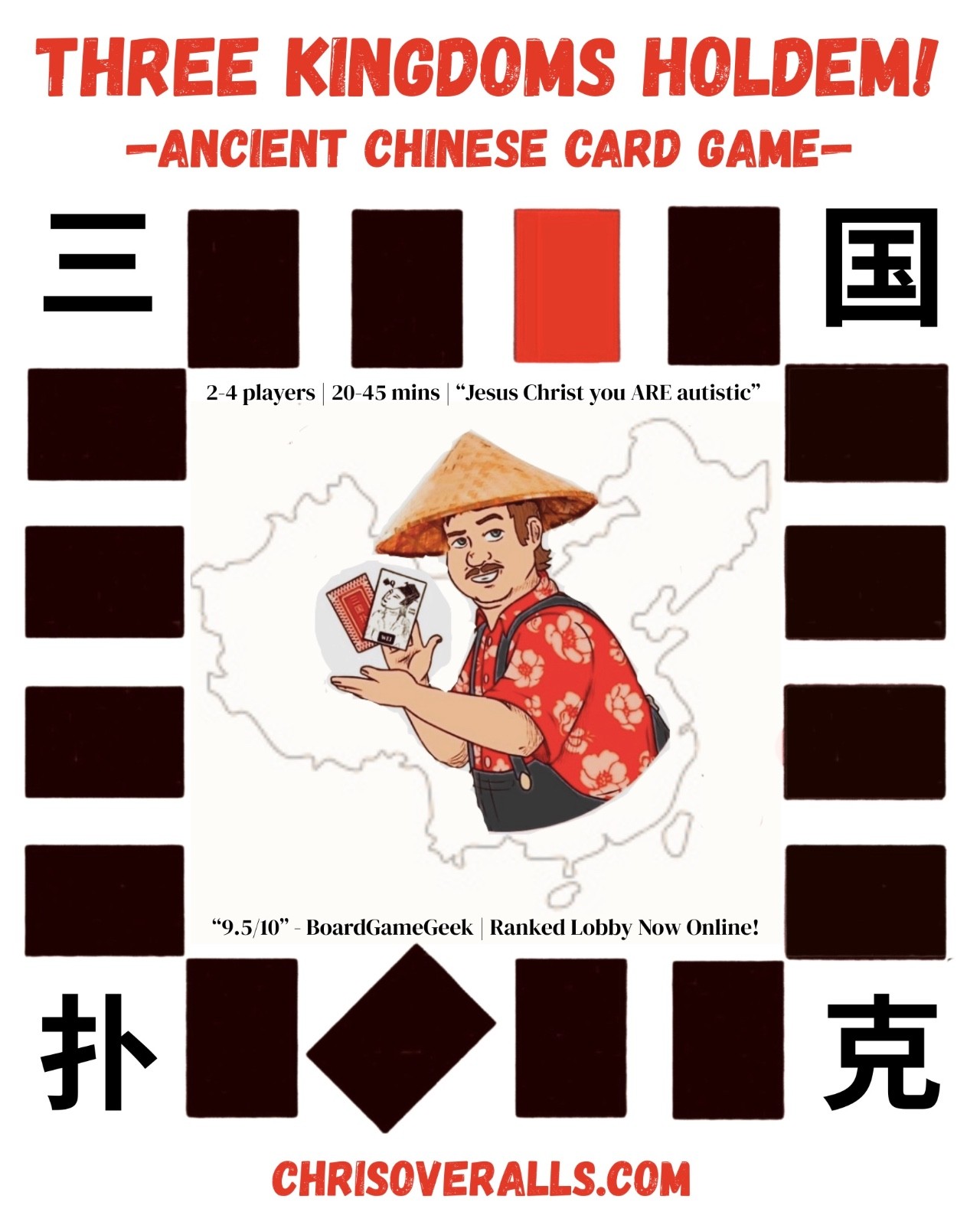 Three Kingdoms Holdem-Ancient Chinese Card Game