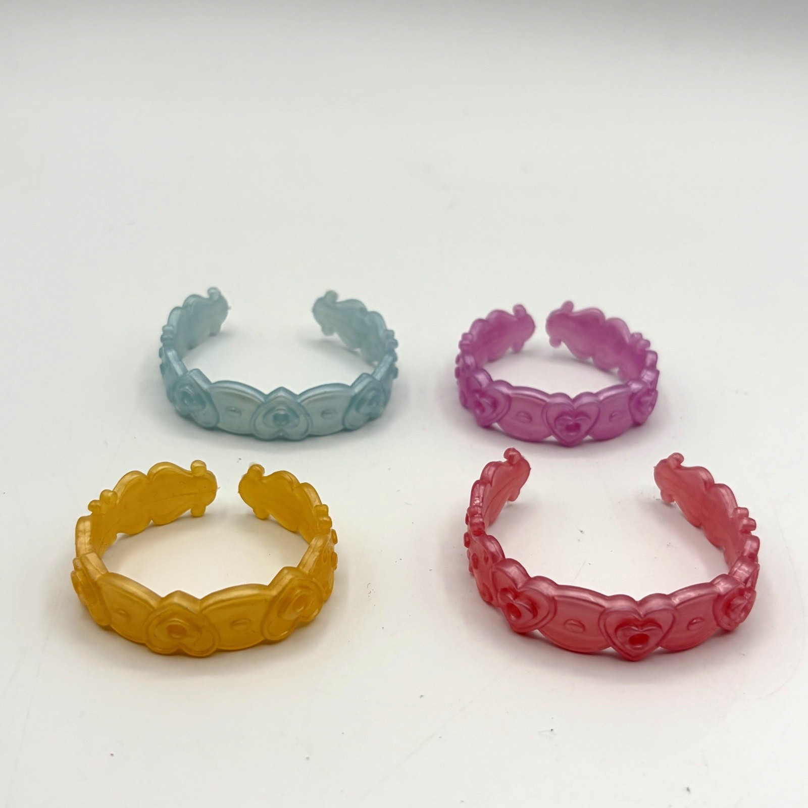 Disney Dazzling Princess Ages 4-Up 2-4 Players Replacement Parts 4 Bracelets