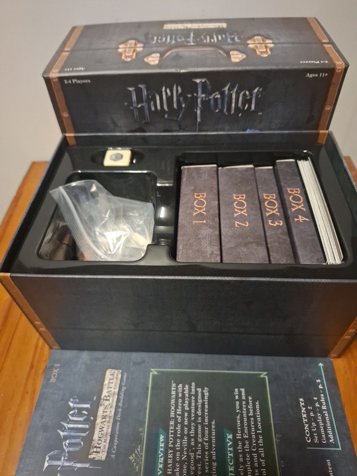 Harry Potter Hogwarts Battle The Monster Box of Monsters Card Game Complete