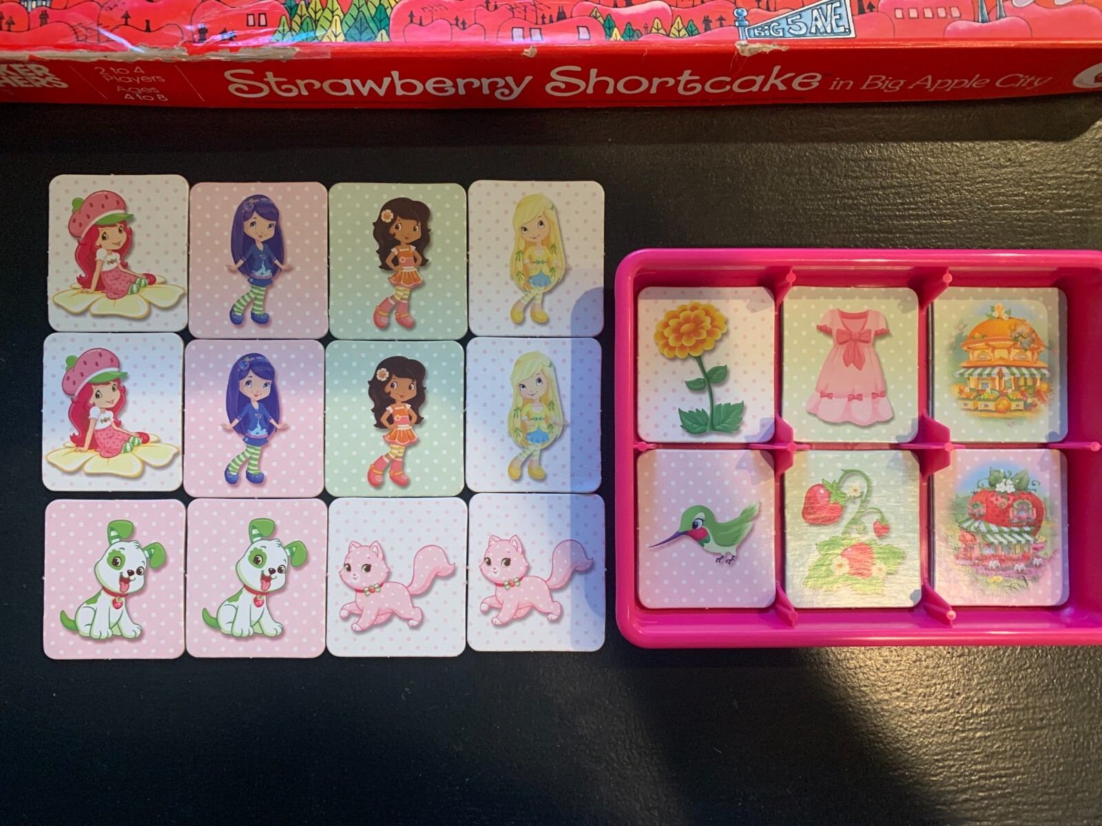1981 Strawberry Shortcake In Big Apple City Game COMPLETE+Match Game+Meet SS DVD