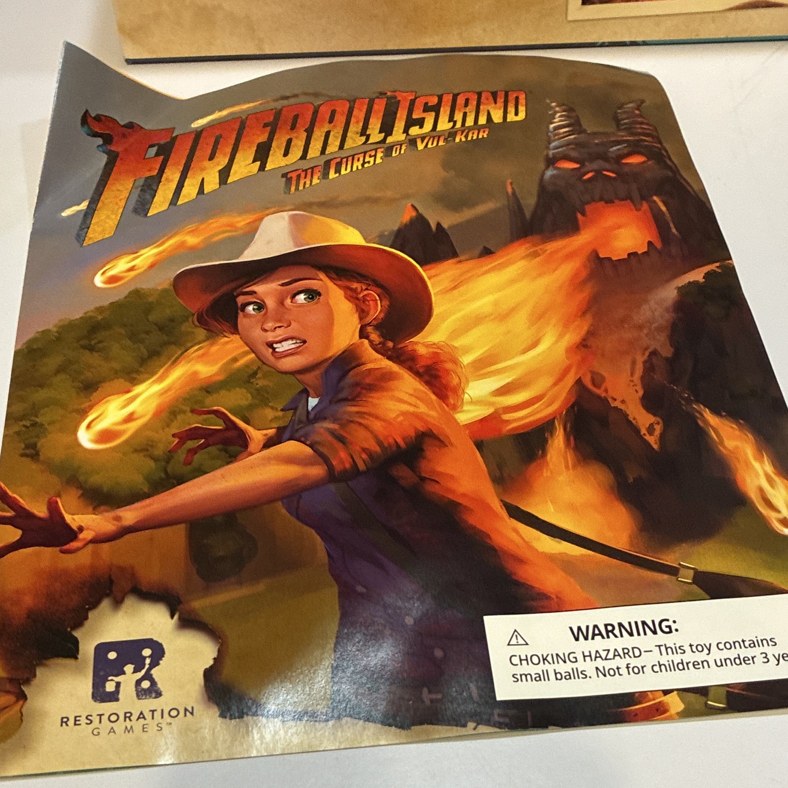 Restoration Games Fireball Island: The Curse of Vul-Kar Adventure Board Game 2+