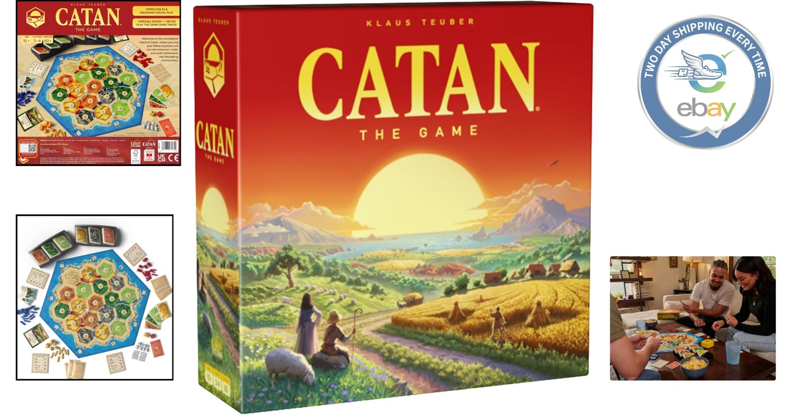 Explore and Settle in 6th Edition Strategy Game – Perfect for Game Nights!
