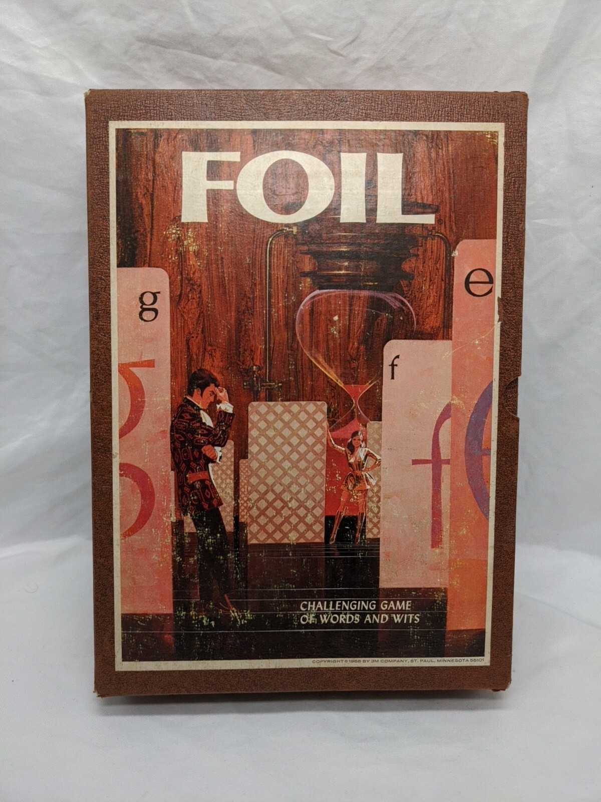 Foil Challenging Game Of Words And Wits 3M Bookshelf Games Board Game Complete