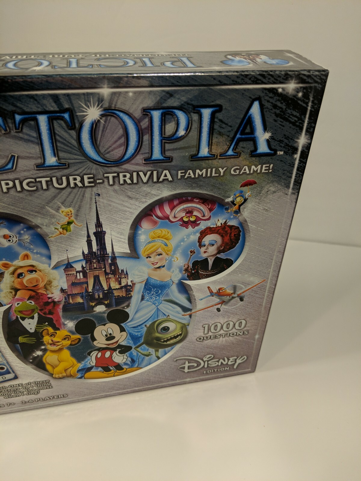 Disney Pictopia – Family Trivia Game: Disney Edition NEW Factory Sealed