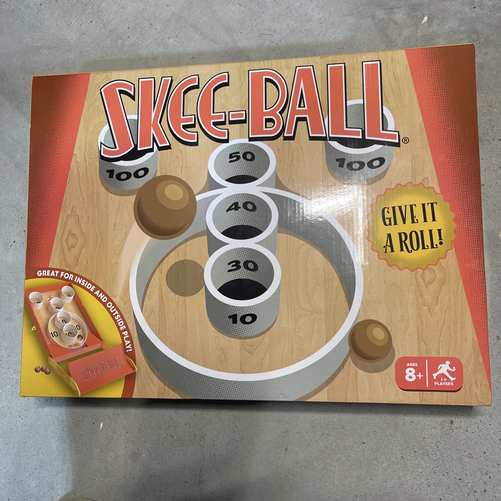 Skee-Ball The Classic Arcade Game – Tabletop Rolling Ball Game for Family Fun