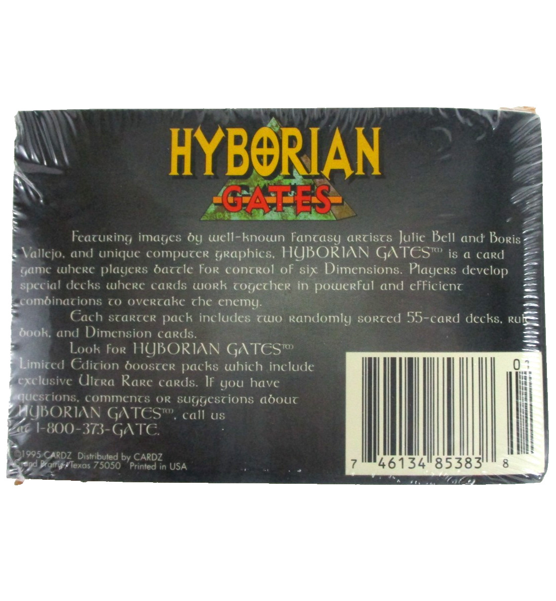 HYBORIAN GATES Collectible Card Game 2x STARTER DECKS Sealed NEW!!