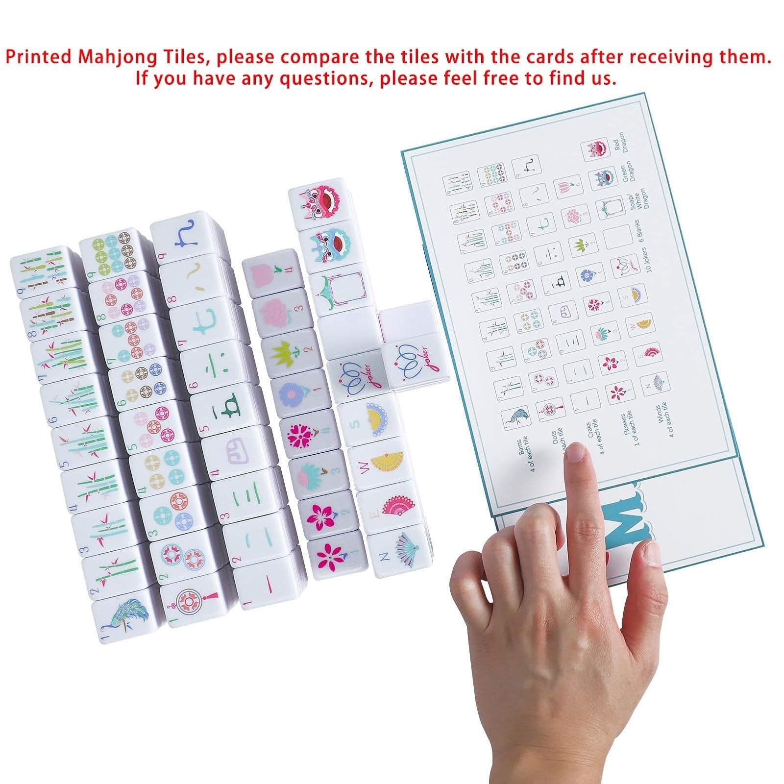 My Mahjong Trove 160 Pink American Mahjong Game Set with Accessories