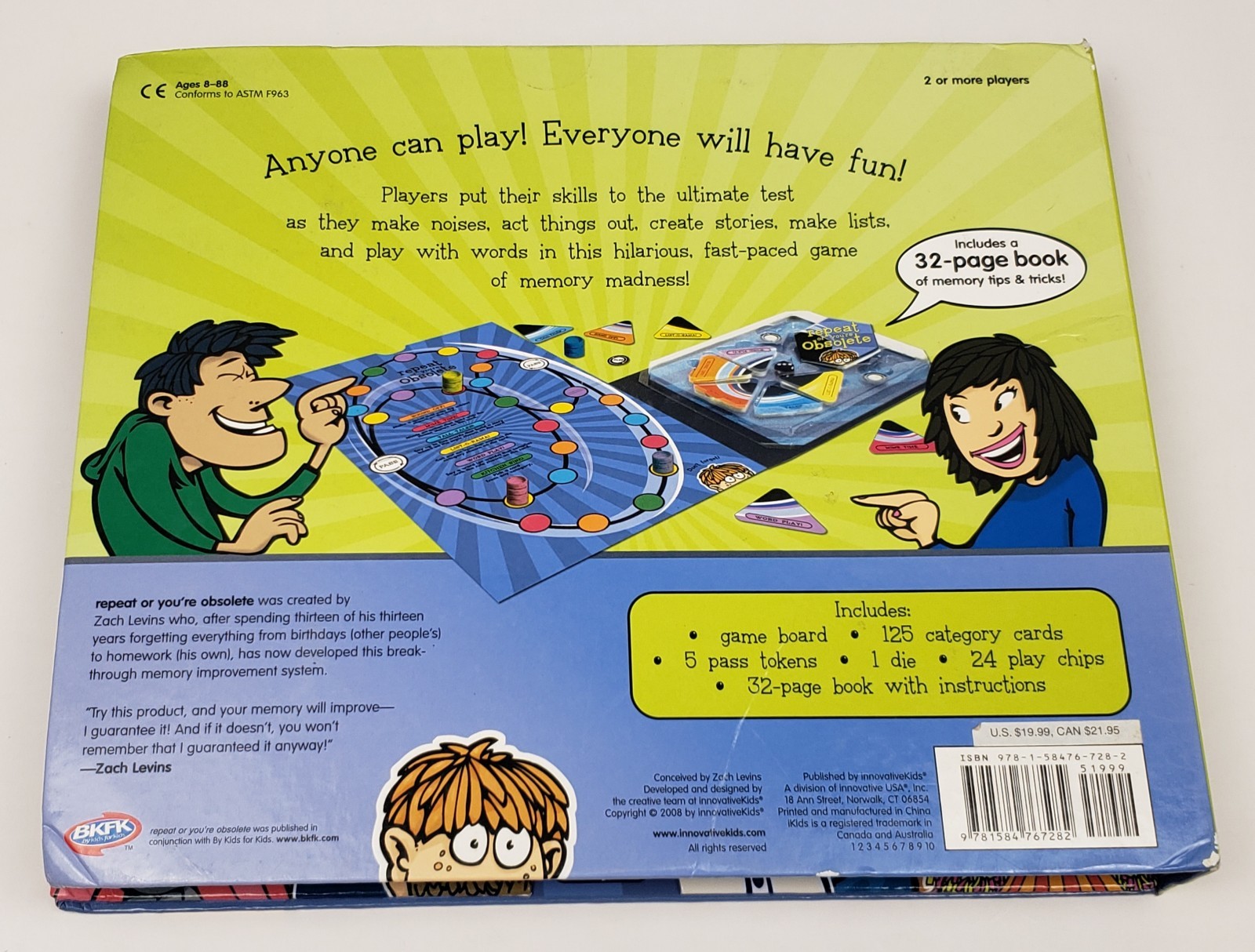 Innovative Games Repeat or You’re Obsolete by Zach Levins 2008