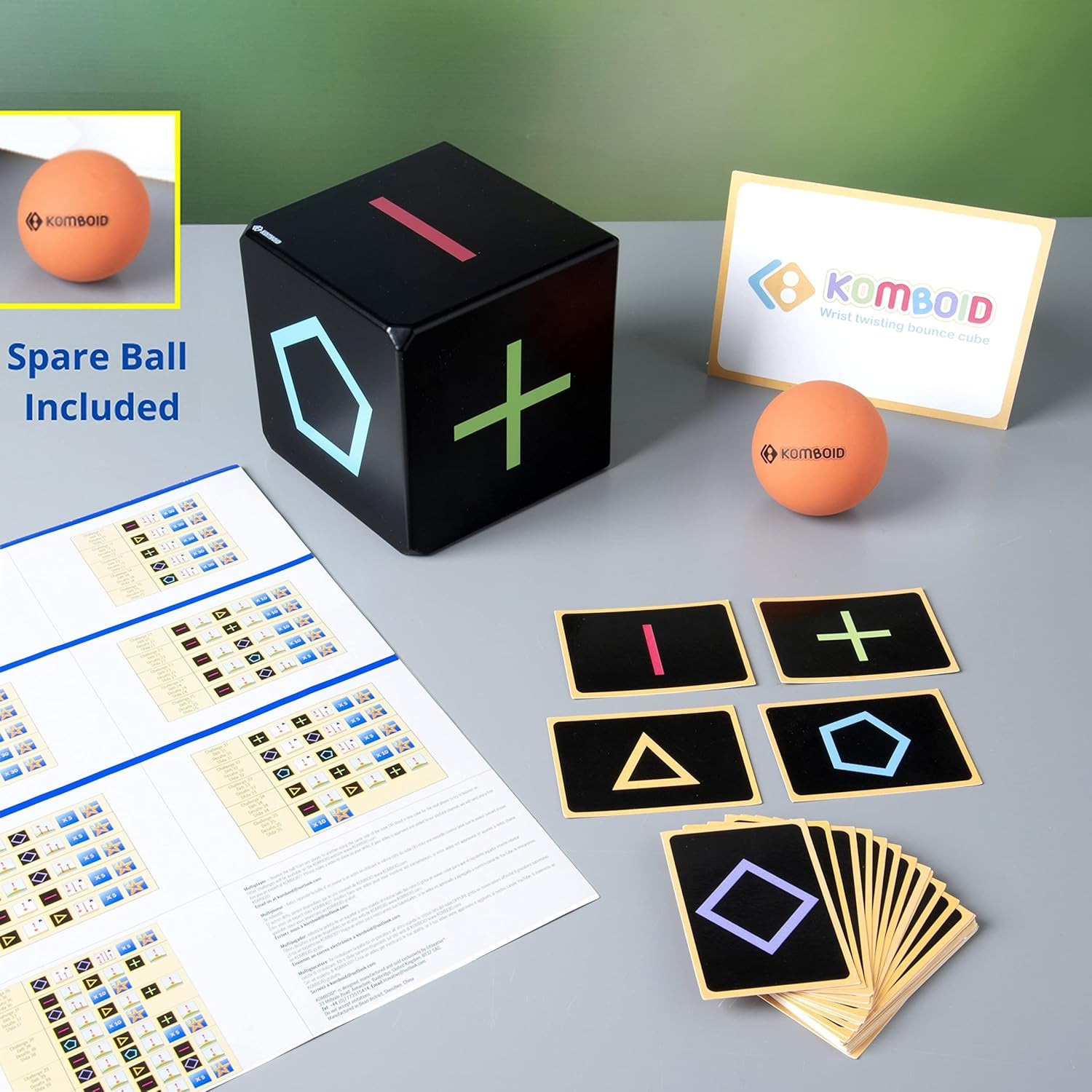 Ball Bouncing Skill Game for Teenagers and Adults. 12+ Years Old. Cube X 1, Sing