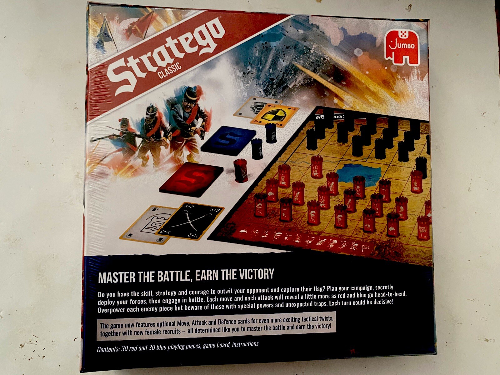 Stratego Classic Board Game War Strategy Game For Two ~ Brand New