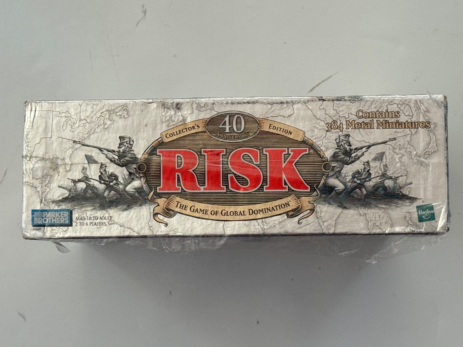 Risk 40th Anniversary Collector’s Edition Board Game Hasbro New Factory Sealed