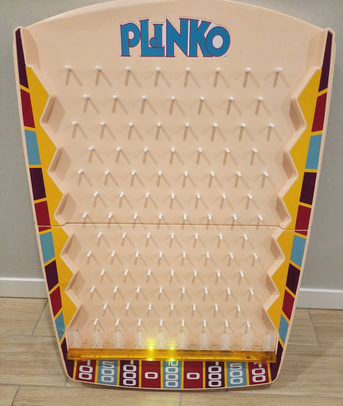 Plinko Game Of Chance From The Price Is Right, LIFE-SIZE Plinko Board with Sound
