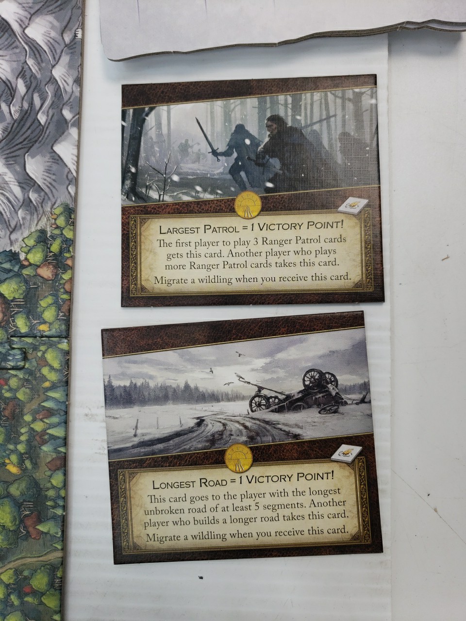 A Game of Thrones Catan: Brotherhood of the Watch Missing Manuel & A Border {98}