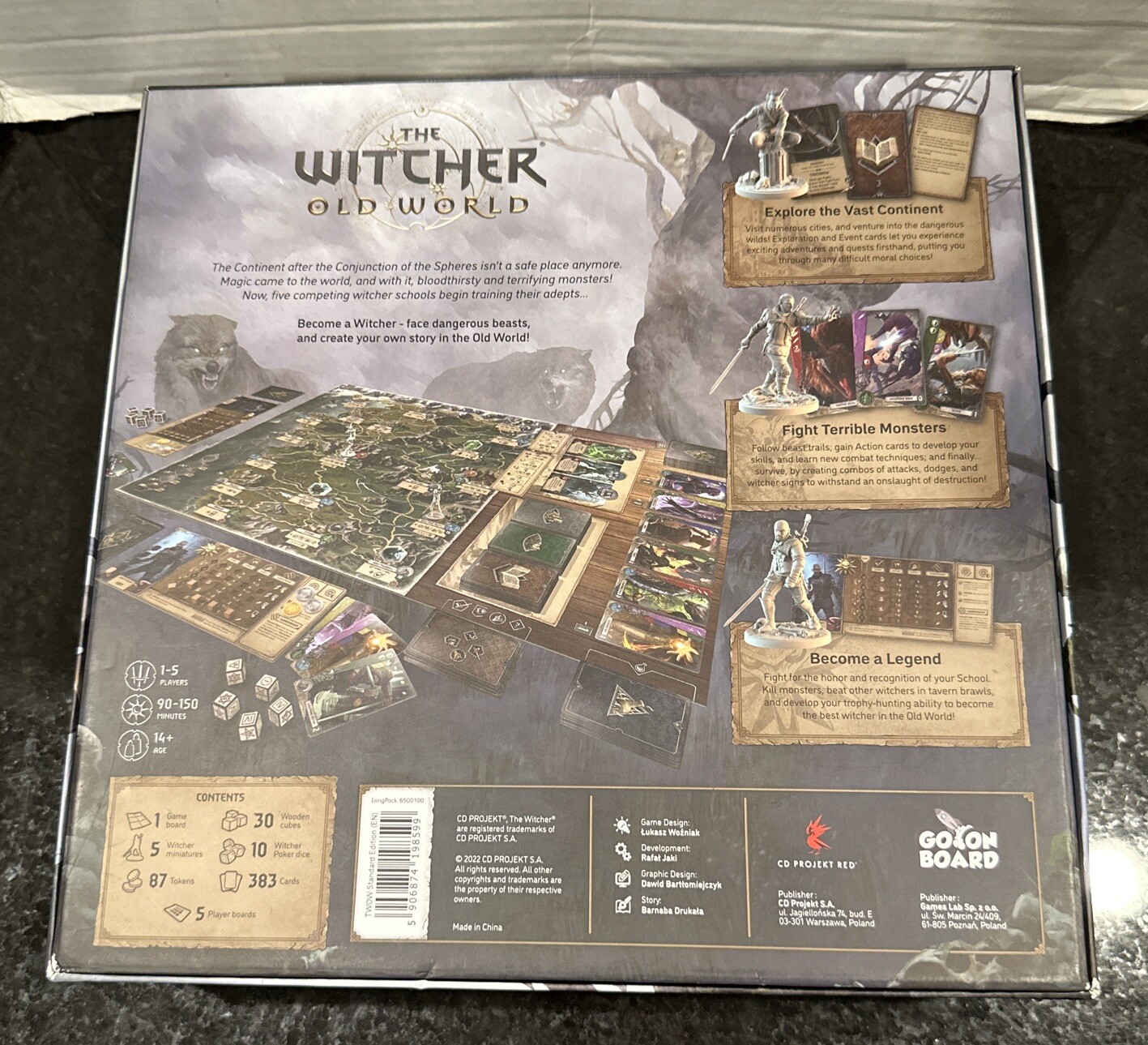 The Witcher Old World Board Game – CD Projekt Red