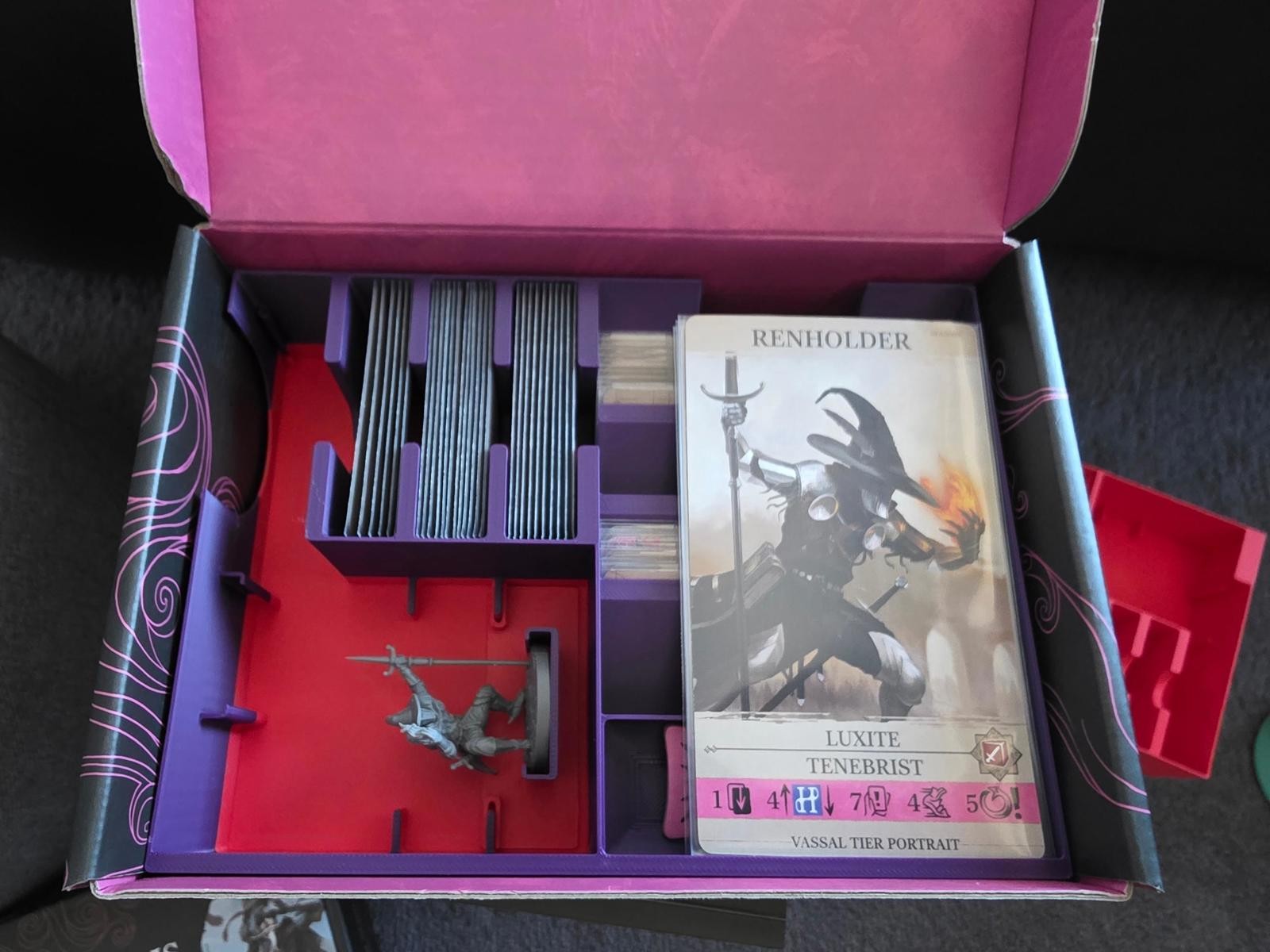 Kingdoms Forlorn Knight Box Insert