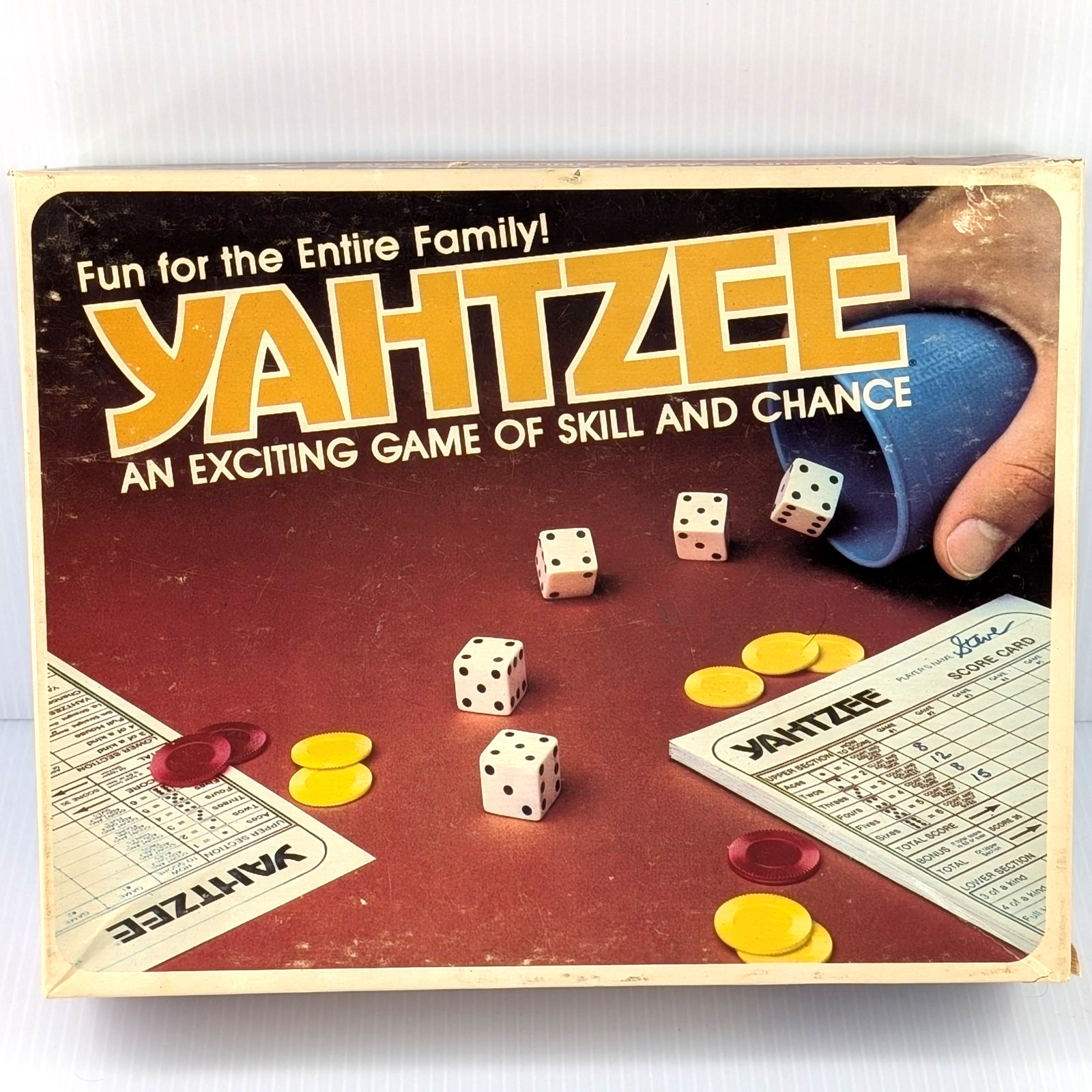 1978 Yahtzee – Dice Game of Skill and Chance – E.S. Lowe – 100% COMPLETE Vintage