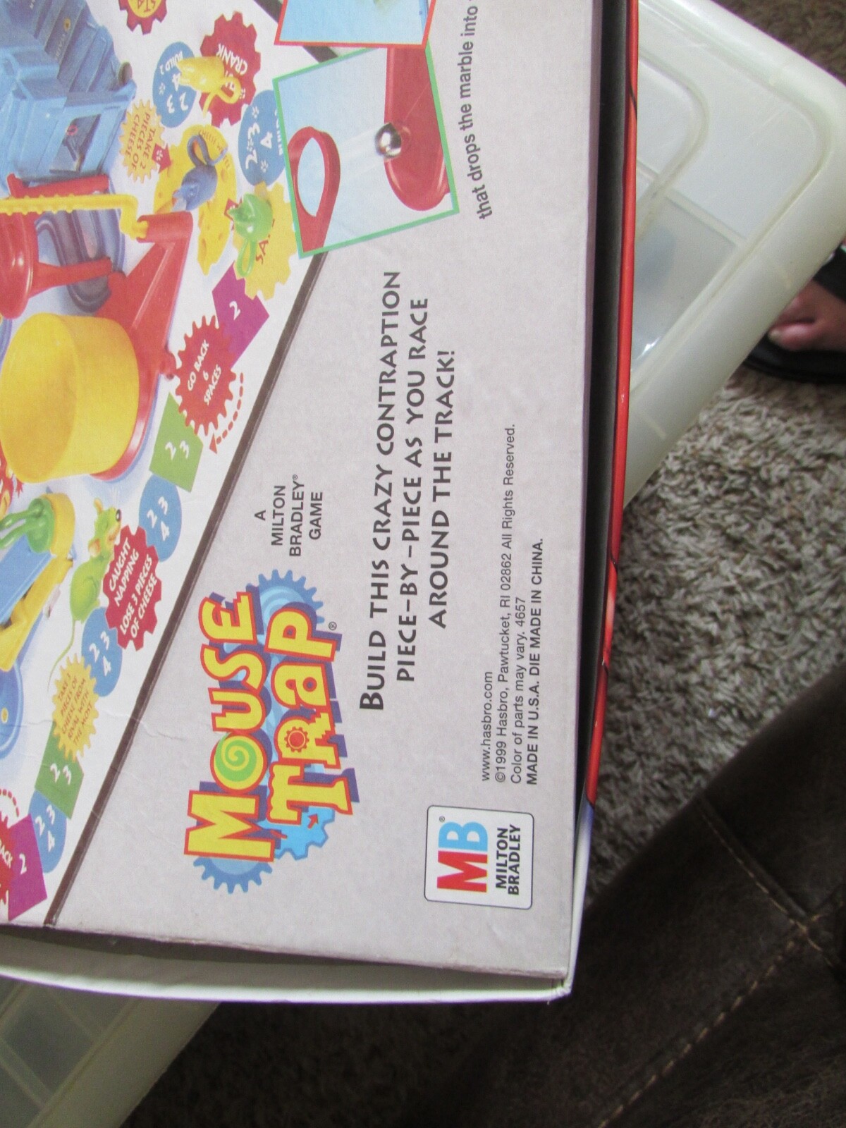 1999 Mouse Trap Game by Milton Bradley Complete VGC No box