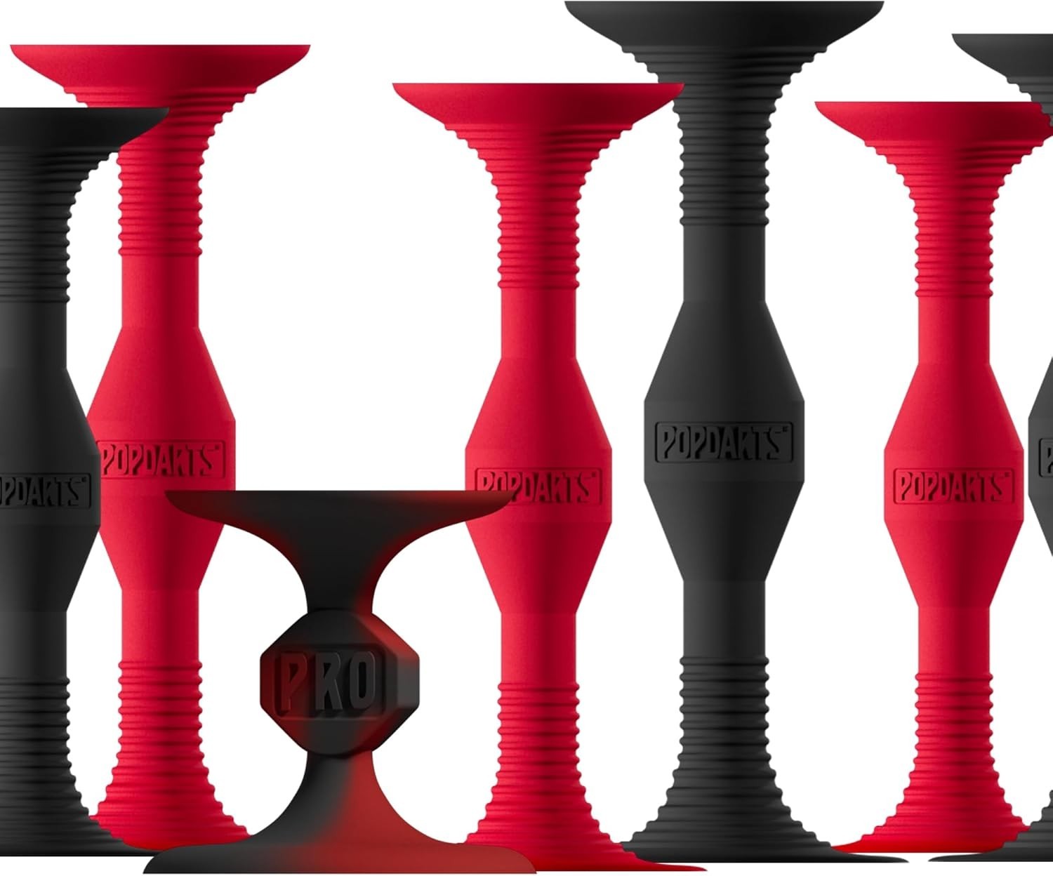 Compact Red & Black Popdarts Set – Exciting Indoor/Outdoor Game for 2-4 Players